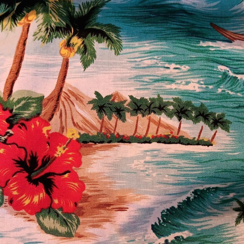 Vintage Shannon Marie Mock Sarong. Hawaiian, Tropical - Picture 10 of 12